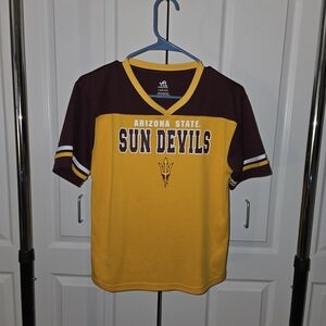 Arizona State Sun Devils Kids Jersey - Maroon and Yellow